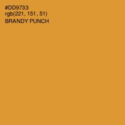 #DD9733 - Brandy Punch Color Image